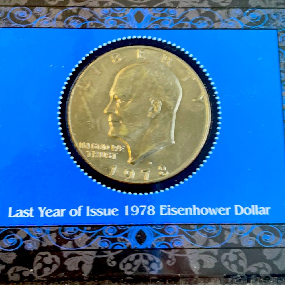 Last Year of Issue Eisenhower Dollar 1978